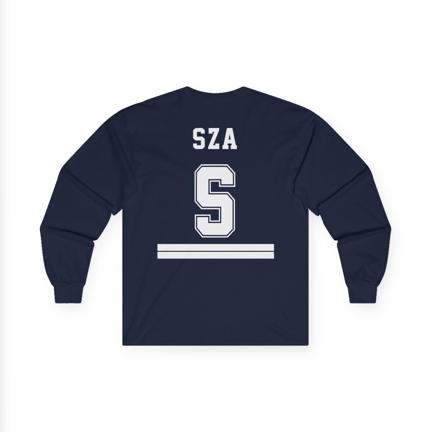 SZA SOS MERCH - SZA JERSEY LONGSLEEVE NAVY