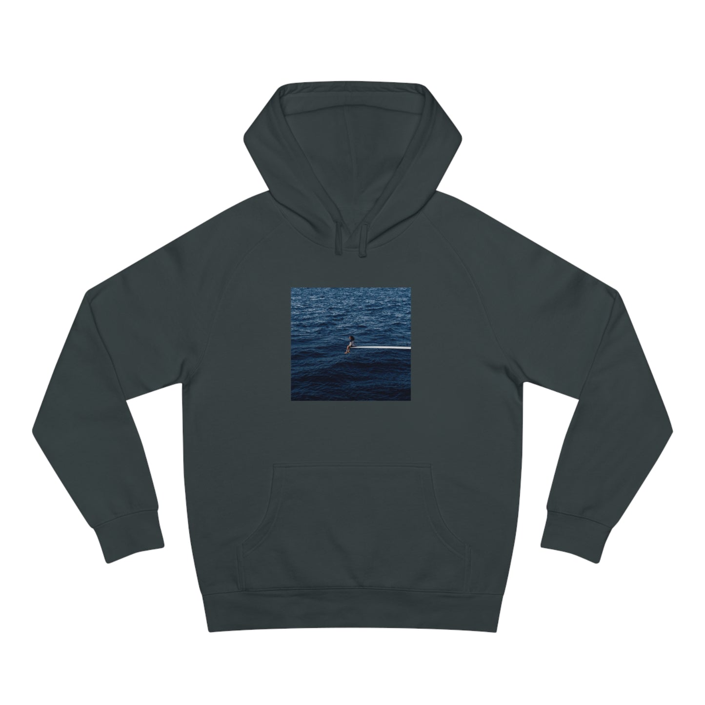 SZA SOS MERCH - SZA SOS COVER CHARCOAL HOODIE