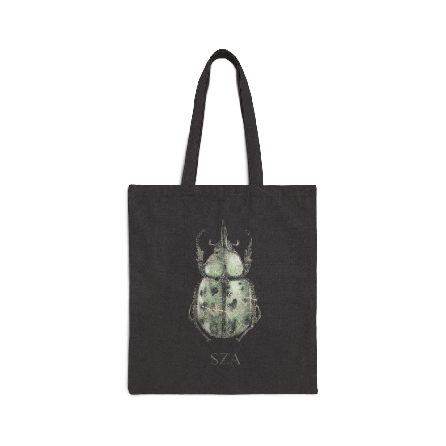 SZA LANA MERCH - SZA LANA SOS NATURAL / BLACK TOUR DATES TOTE BAG